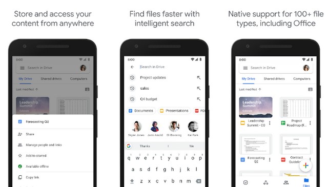 Google Drive: aplicación para estudiantes -  aplicaciones para estudiantes