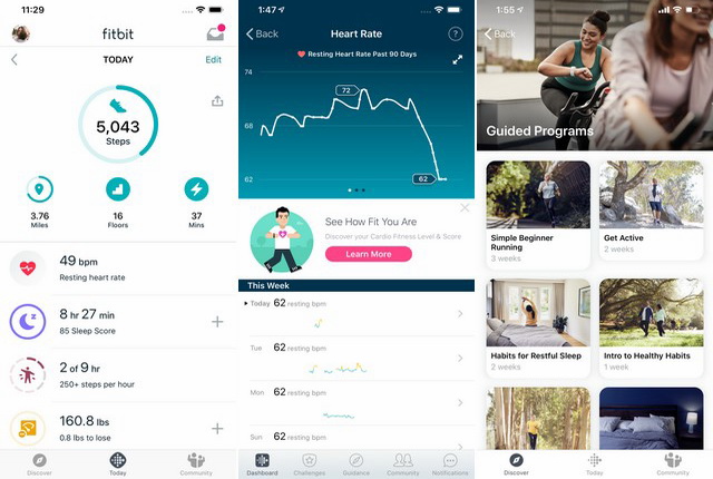 Fitbit - Aplicación de seguimiento del sueño