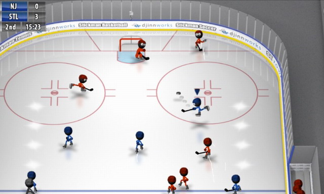 Hockey sobre hielo stickman