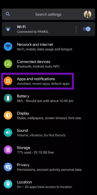 Aplicaciones y notificaciones Android 2021 10 07 172005 7c4a12eb7455b3a1ce1ef1cadcf29289 - Las 8 formas principales de reparar herramientas que no se actualizan en Android