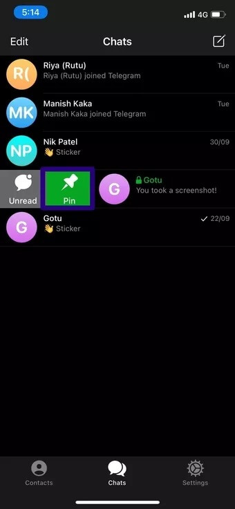 Pin Chats en Telegram para iPhone 7c4a12eb7455b3a1ce1ef1cadcf29289 - Cómo crear y administrar carpetas de chat en Telegram
