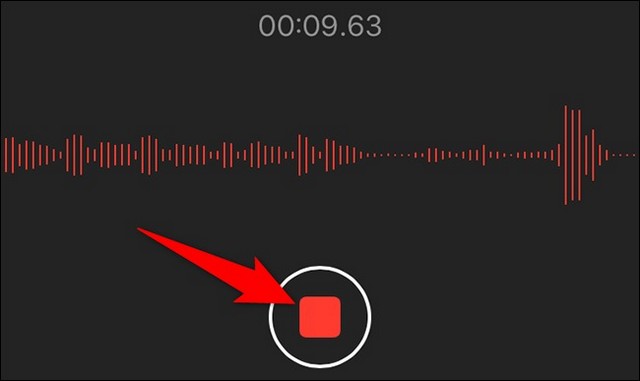 grabar audio en iPhone