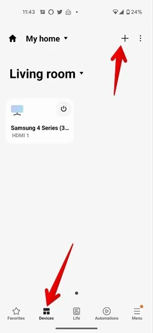 Samsung SmartThings Add Tv.jpg - Cómo usar Alexa con Samsung TV