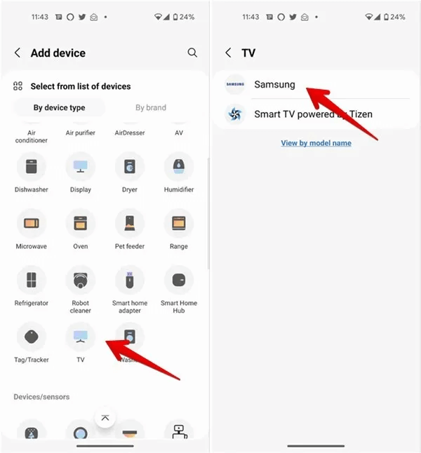 Samsung SmartThings Add Smart TV.jpg - Cómo usar Alexa con Samsung TV