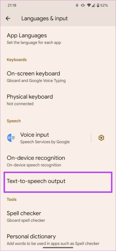 Salida TTS: cómo deshabilitar los anuncios de grabación de llamadas en Google Dialer