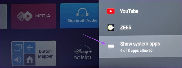 mostrar la configuración del micrófono de la aplicación del sistema android tv 768x288 1 - Las 7 principales soluciones para el Asistente de Google no funcionan en Android TV