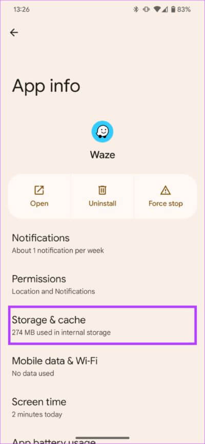 Waze no funciona AA 12 473x1024 1 - Las 8 mejores formas de arreglar Waze que no funciona en Android Auto