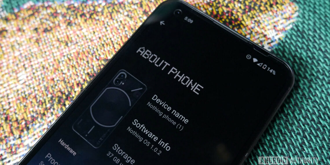 Nothing Phone 1 finalmente obtiene Android 13 estable: esto es lo nuevo